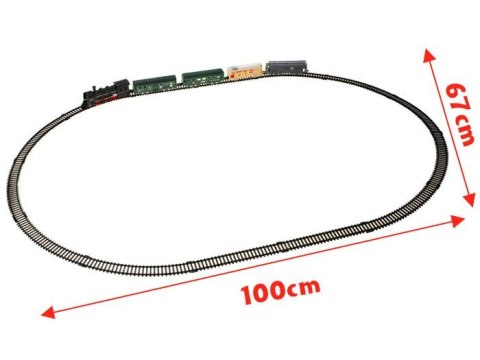 Kolejka elektryczna lokomotywa z wagonami RC0355 Kolejka elektryczna lokomotywa z wagonami RC0355