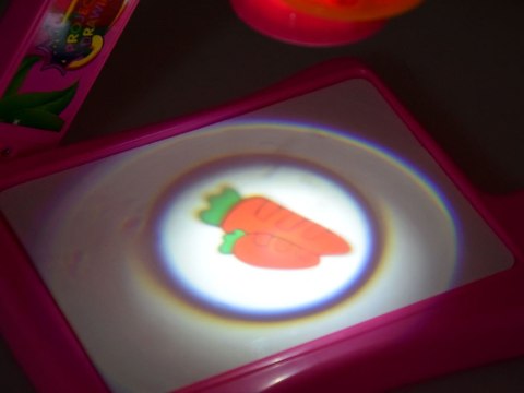 Tablica Rzutnik Projektor z koroną + Pisaki TA0067