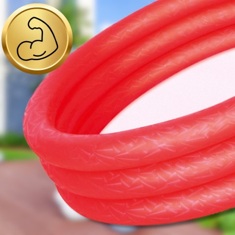 DMUCHANY BASEN BASENIK BRODZIK DLA DZIECI CZERWONY 122 CM X 25 CM BESTWAY