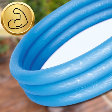 DMUCHANY BASEN BASENIK BRODZIK DLA DZIECI NIEBIESKI 122 CM X 25 CM BESTWAY