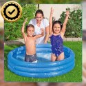 DMUCHANY BASEN BASENIK BRODZIK DLA DZIECI NIEBIESKI 122 CM X 25 CM BESTWAY