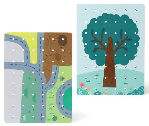 KLOCKI CYFERKI DRZEWO JHTOY-988