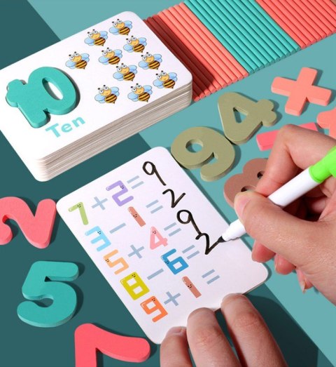 KLOCKI MAGNETYCZNE CYFRY JHTOY-616