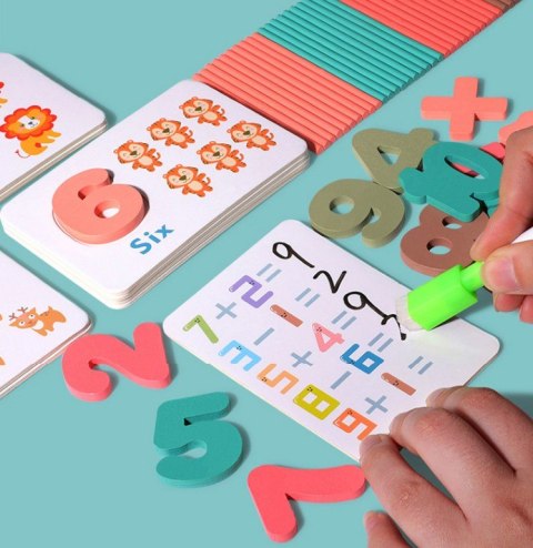 KLOCKI MAGNETYCZNE CYFRY JHTOY-616