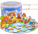 PUZZLE MAGNETYCZNE DO ŁOWIENIA FARMA ZKB-904