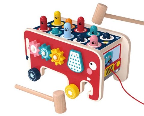 WBIJAK DREWNIANY SŁOŃ AUTOBUS JHTOY-523