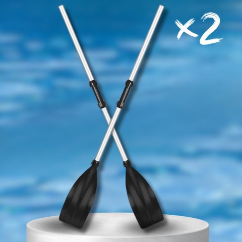 WIOSŁO KAJAKOWE DO DESKI SUP PONTONU KAJAKU SKŁADANE ALUMINIOWE LEKKIE 2w1 203 CM