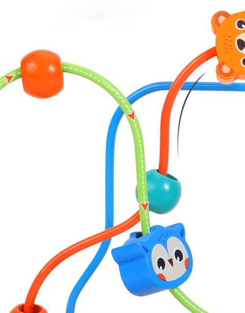 LABIRYNT EDYKACYJNY ZOO PRZEPLATANKA MULA DO CIĄGANIA NA KOŁACH