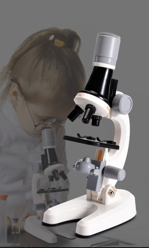 Mikroskop dla dzieci LED Zestaw Edukacyjny 1200x