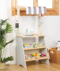 OGROMNY SKLEP STRAGAN DREWNIANY WARZYWANIK SUPERMARKET + AKCESORIA
