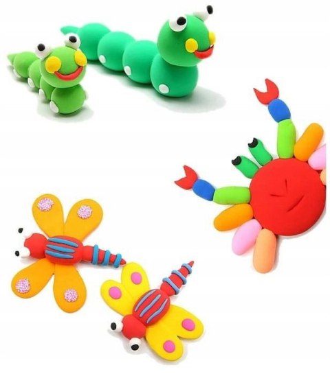 PIANKOLINA PLASTELINA GLINA POLIMEROWA 12 KOLORÓW