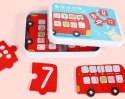 PUZZLE DREWNIANE GRA MATEMATYCZNA LOGICZNA NAUKA LICZENIA JHTOY-982