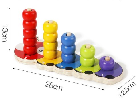 SORTER NAKŁADANKA LICZYDŁO GĄSIENICA JHTOY-958