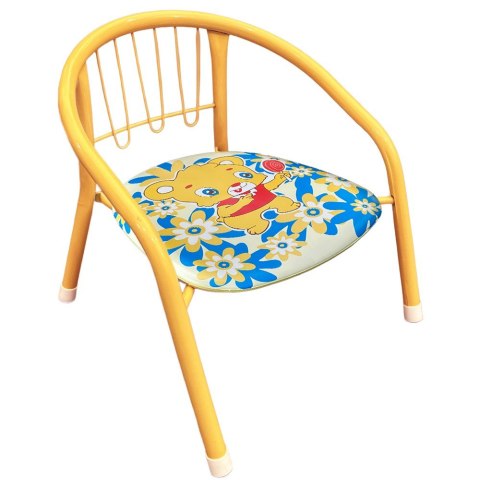 KRZESEŁKO DZIECIĘCE METALOWE KRZESŁO DLA DZIECKA