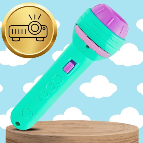 LATARKA PROJEKTOR DLA DZIECI POKAZ SLAJDÓW RZUTNIK OBRAZKÓW NA ŚCIANĘ SUFIT