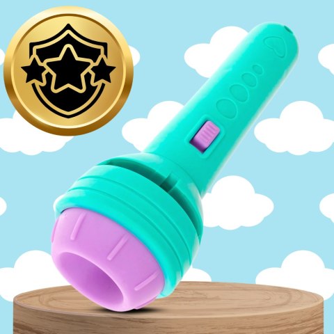 LATARKA PROJEKTOR DLA DZIECI POKAZ SLAJDÓW RZUTNIK OBRAZKÓW NA ŚCIANĘ SUFIT