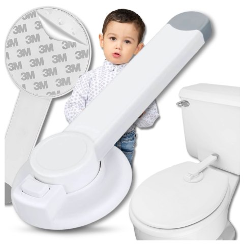 ZABEZPIECZWNIE TOALETY BLOKADA PRZED OTWARCIEM DESKI WC TOALETOWEJ NICEKIDS