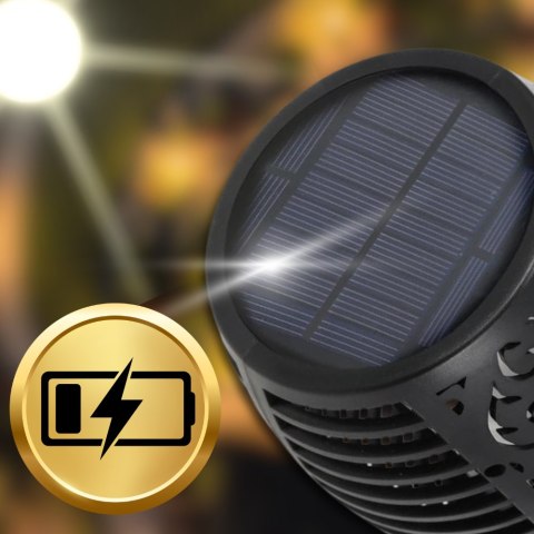 LAMPY POCHODNIE SOLARNE OGRODOWE PŁOMIEŃ LED LAMPKI LAMPKA SOLARNA 8x