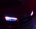 ORYGINALNE AUDI R8 SPYDER W NAJLEPSZEJ WERSJI, MIĘKKIE SIEDZENIE, PILOT 2.4 GHZ/ 2198