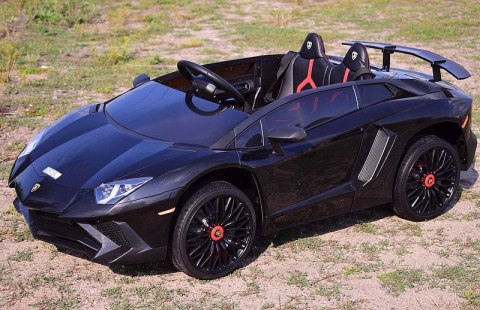 ORYGINALNE LAMBORGHINI AVENTADOR PEŁNA OPCJA, MIĘKKIE KOŁA, MIĘKKIE SIEDZENIE/BDM0913