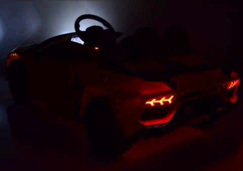 ORYGINALNE LAMBORGHINI SVJ PEŁNA OPCJA, MIĘKKIE KOŁA, MIĘKKIE SIEDZENIE/HL328