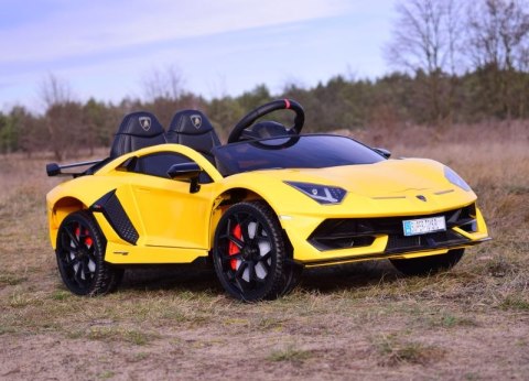 ORYGINALNE LAMBORGHINI SVJ PEŁNA OPCJA, MIĘKKIE KOŁA, MIĘKKIE SIEDZENIE/HL328