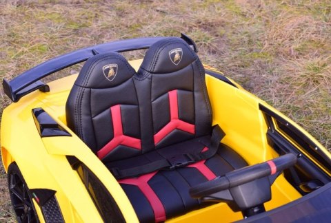 ORYGINALNE LAMBORGHINI SVJ PEŁNA OPCJA, MIĘKKIE KOŁA, MIĘKKIE SIEDZENIE/HL328