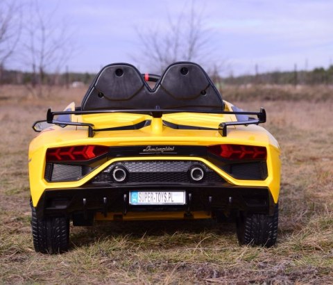 ORYGINALNE LAMBORGHINI SVJ PEŁNA OPCJA, MIĘKKIE KOŁA, MIĘKKIE SIEDZENIE/HL328