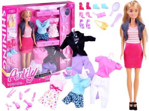 Anlily Lalka z ubraniami stroje buty akcesoria ZA2457 Anlily Lalka z ubraniami stroje buty akcesoria ZA2457