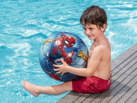 Bestway dmuchana piłka plażowa Spiderman 98002 Bestway dmuchana piłka plażowa Spiderman 98002