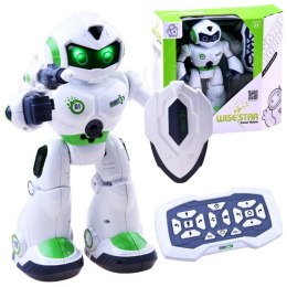 Zdalnie sterowany ROBOT tańczy Nauka angielskiego światło + dźwięk RC0447