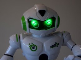 Zdalnie sterowany ROBOT tańczy Nauka angielskiego światło + dźwięk RC0447