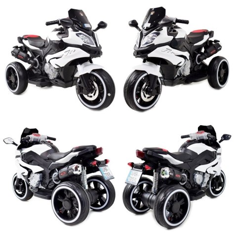 DUŻY MOTOR ŚCIGACZ STRONG 2 EXCLUSIVE, ŚWIECĄCE KOŁA/HLX2018