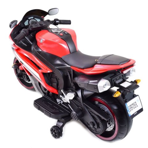 WIELKI MOTOR NA AKUMULATOR - GAZ W MANETCE, HAMULEC, ŚWIECĄCE KOŁA - SUPER JAKOSĆ/SD-R6