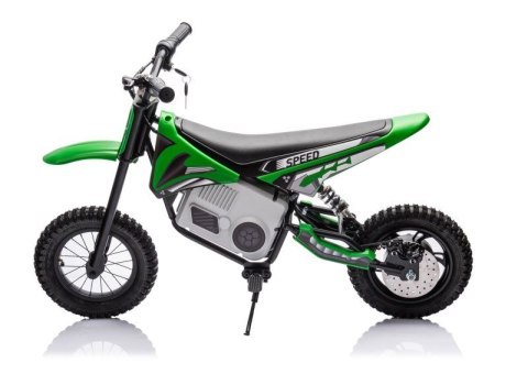 REWELACYJNY MOTOR CROSSOWY SPEED POMPOWANE KOŁA, STALOWA RAMA 36V/A9901