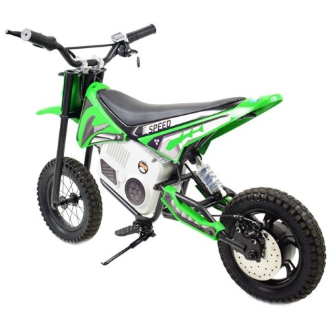 REWELACYJNY MOTOR CROSSOWY SPEED POMPOWANE KOŁA, STALOWA RAMA 36V/A9901