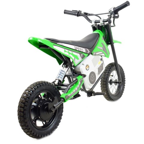 REWELACYJNY MOTOR CROSSOWY SPEED POMPOWANE KOŁA, STALOWA RAMA 36V/A9901