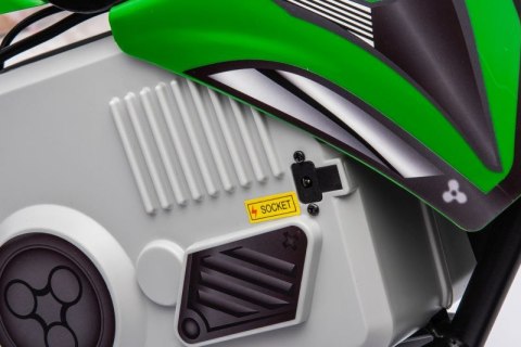 REWELACYJNY MOTOR CROSSOWY SPEED POMPOWANE KOŁA, STALOWA RAMA 36V/A9901