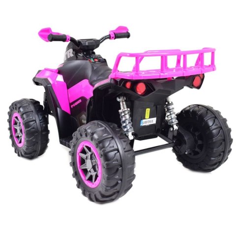 DUŻY QUAD N AKUMULATOR ADVENTURE, MIĘKKIE KOŁA, MIĘKKIE SIEDZENIE,PILOT/GTS1199