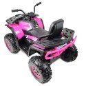 Mega wielki quad na akumulator z pilotem, 4x4, miękkie koła/xmx607