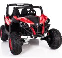 MEGA AUTO BUGGI 4X4 , PANEL MP4 , MIĘKKIE KOŁA EVA, MIĘKKIE SIEDZENIE FULL OPCJA 2X 12V/XMX603