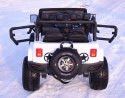 MEGA JEEP 4X4 Z REDUKTOREM NAPĘDU EXCLUSIVE, WOLNY START,MIĘKKIE KOŁA, 2x12V 10 Ah/WXE1688