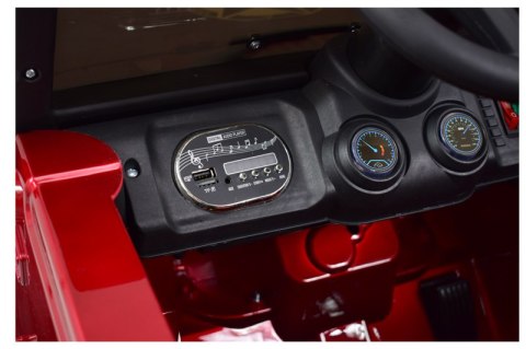 MEGA JEEP FULLTIME, NAPĘD 4X4, 1X12V ,WOLNY START/ MIĘKKIE KOŁA, FUNKCJA BUJANIA EXCLUSIVE LAKIER/7588