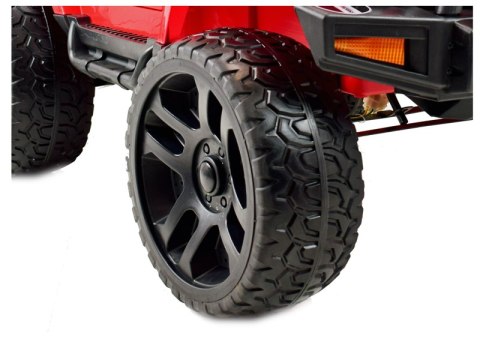 MEGA JEEP 4X4, MIĘKKIE KOŁA, MIĘKKIE SIEDZENIE, FUNKCJA BUJANIA SUPER HIT/LT828