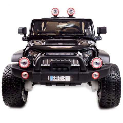 MEGA JEEP PERFECT 002B EXCLUSIVE 4x4, WOLNY START/ MIĘKKIE KOŁA,/HP-002B