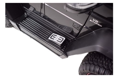 MEGA POJAZD- ORYGINALNY MERCEDES G63, NAPĘD 6X6, MIĘKKIE KOŁA, MIĘKKIE SIEDZENIE, SIEDZENIE DLA RODZICA, 12V 14AH/SX-1888