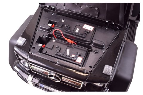 MEGA POJAZD- ORYGINALNY MERCEDES G63, NAPĘD 6X6, MIĘKKIE KOŁA, MIĘKKIE SIEDZENIE, SIEDZENIE DLA RODZICA, 12V 14AH/SX-1888