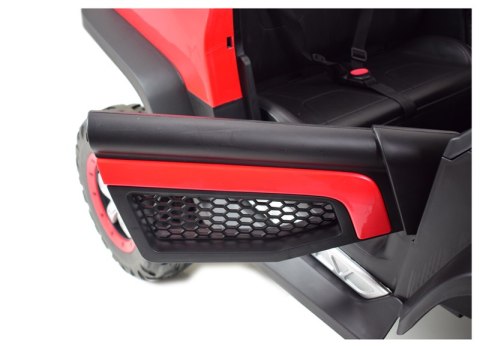 MERCEDES BENZ UNIMOG 4X4,12V14AH, AMORTYZATORY, MIĘKKIE KOŁA,MIĘKKIE SIEDZENIE SUPER OPCJA/UNIMOG