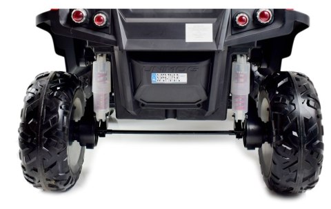 MERCEDES BENZ UNIMOG 4X4,12V14AH, AMORTYZATORY, MIĘKKIE KOŁA, MP4, SUPER OPCJA/UNIMOG