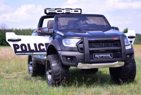 FORD RANGER F150RP POLICJA LICENCJA,4x4, MIĘKKIE KOŁA EVA, MIĘKKIE SIEDZENIE, WOLNY START, KLUCZYK FULL OPCJA 12V